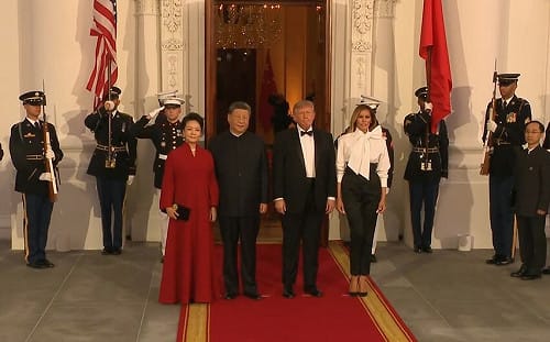 川普熱情招待習近平夫婦！白宮國宴菜單曝光「梅蘭妮亞親自籌備」