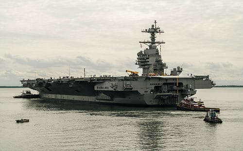 福特級2號艦「甘迺迪號」99%完工  美國海軍「部分接收」