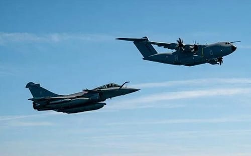 4架陣風F4戰機全球遠征! 「四配五」組合燒掉天價 專家 : 只為這3原因……