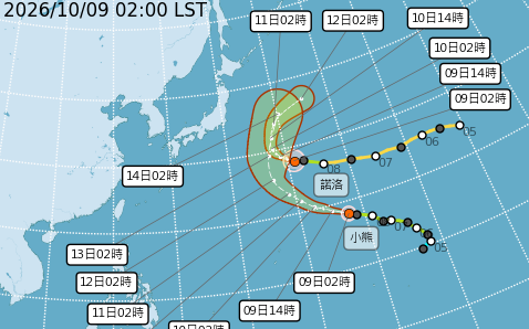 東北風迎風面偶雨中南部熱 國慶連假天氣穩定、雙颱無威脅