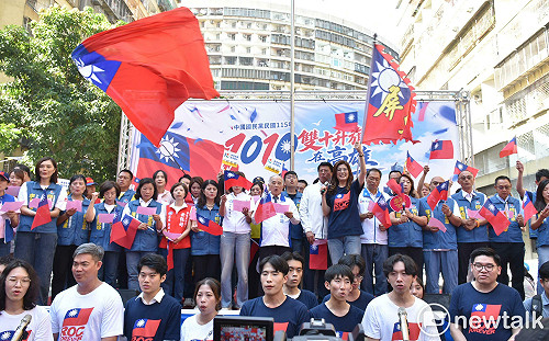 國民黨首移師高雄國慶升旗 柯志恩喊話：高雄贏、台灣就會贏！