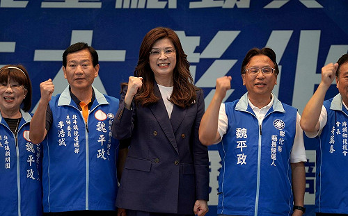 就是等不到王惠美 鄭麗文今接魏平政競選主委 