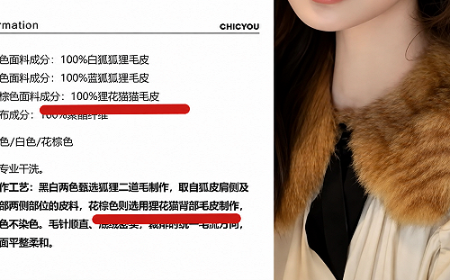 中國女裝竟用貓皮做衣領！胡采蘋哭喊：太崩潰了