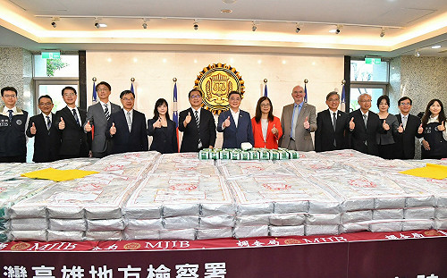 台美合作破獲遊艇走私毒品案    查扣市價逾20億愷他命  