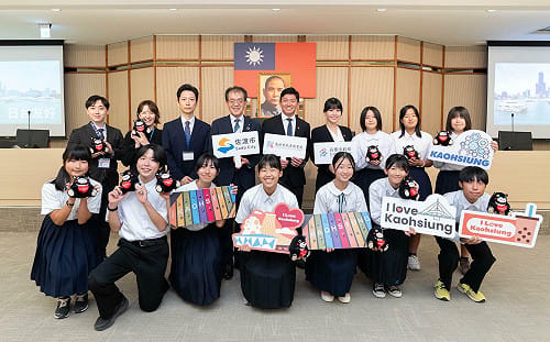 佐渡教育長拜會高市府    學子初體驗「國際城市景點互惠計畫」