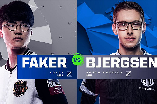 英雄聯盟明星賽》中路殺神對決  Bjergsen戰勝大魔王Faker