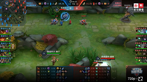 《傳說對決》血洗！校園傳說總決賽Game.1 勤益科大輾壓勝