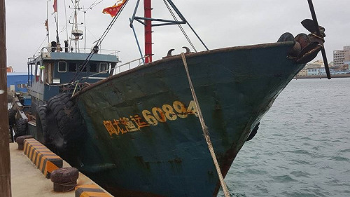 中國漁船走私 澎湖海峽中線攔抄10億安毒