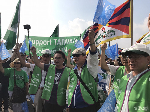 紐約僑界挺台入聯 疫情下新世代創意發聲