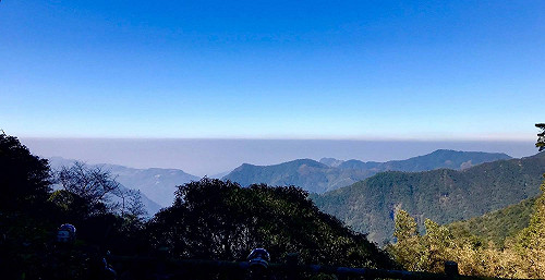 中國霾害來了！新竹藍天被一分為二