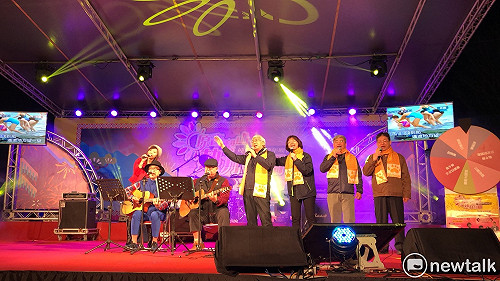 全台最高跨年晚會HIGH翻梨山 原民樂團喜迎2018  (影)