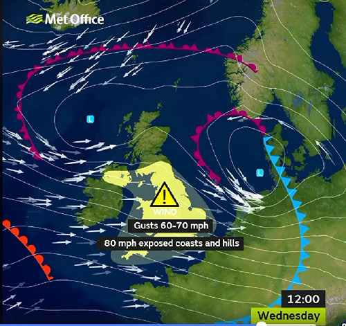 冬季風暴重創西歐  英法德荷無一倖免