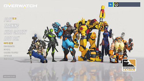 《鬥陣特攻》OWL造型佔領主選單 上線指日可待