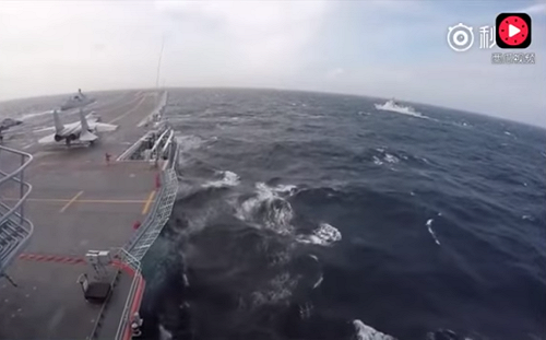 從M503到遼寧號直穿台海  外媒：北京可能計劃2020武統台灣