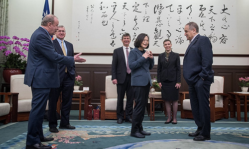 蔡英文：中國片面啟用M503  衝擊現狀