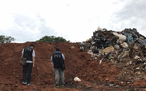 非法廢棄物堆比人高！環保署：違規業者全法辦