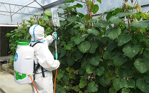 靜電噴霧器  減少農藥用量防治效率不打折