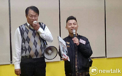 站神顏純左大聲公玩戰繩 安平碼頭打造台灣邁阿密