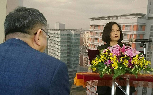 蔡英文當著柯文哲講：台灣價值是台灣主體意識