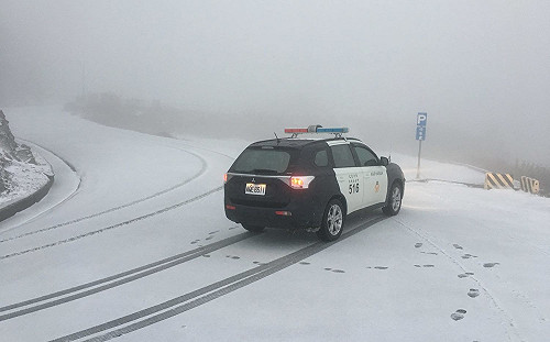 快訊》高山路面結冰  這4路段夜間封閉