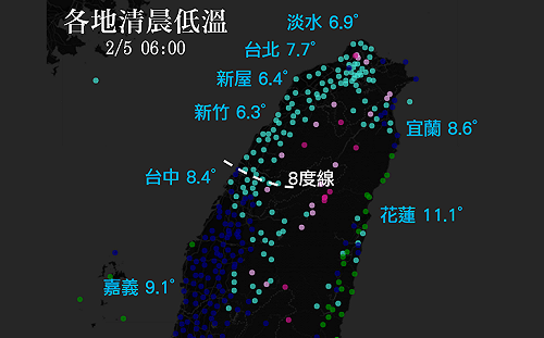 今晚明晨最冷 彭啟明：明水氣減少脫離濕冷