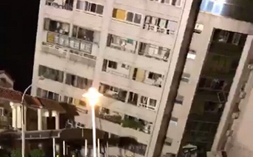 0206震災 花蓮縣府宣布7日停班停課