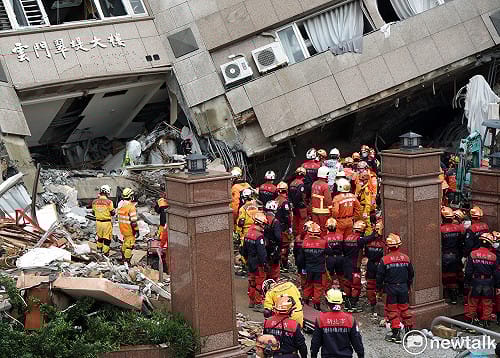 花蓮雲門翠堤大樓坍塌 檢聲押建商