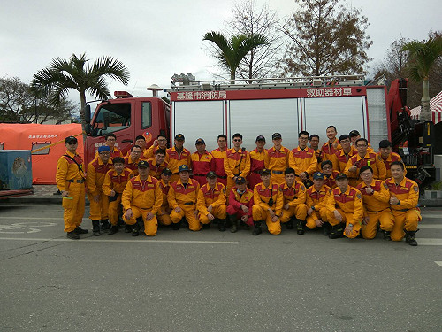 謝謝救災英雄！首批基隆特搜隊人員今晚返回基隆  