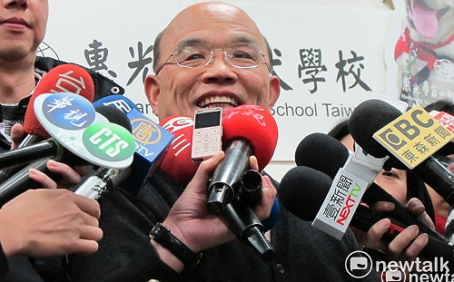 蘇貞昌批馬英九遇災就神隱　提當年艾莉颱風釀災佐證