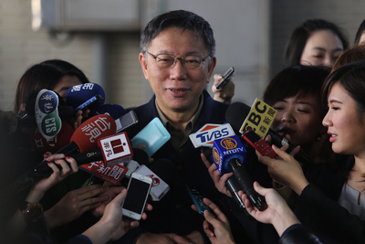 市長人選受矚 柯文哲：政黨非鐵板一塊