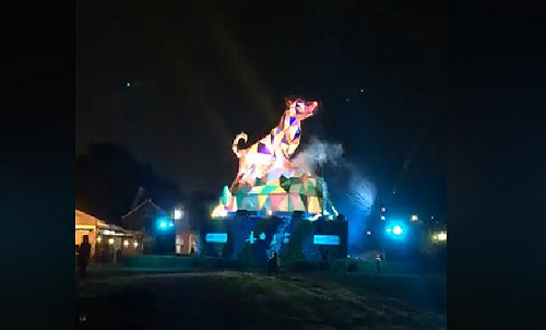 喜迎來富主燈秀 中台灣燈會今晚搶先睹