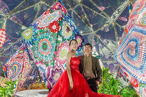 創作記事》農創再生燈區藝術總監林純用眼中的花燈