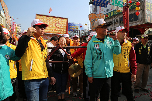 媽祖元宵遶境 新港奉天宮起駕