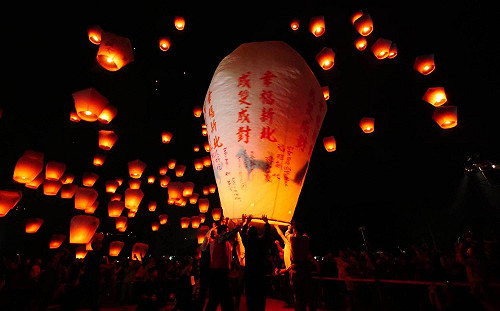 平溪天燈海超美！錯過元宵再等中秋(影)
