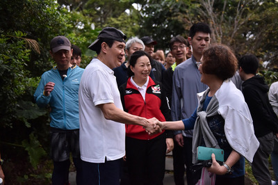 馬英九花蓮趴趴走  盼帶動觀光人潮