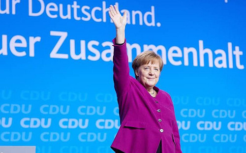梅克爾4連任 社民黨願再共組聯合政府