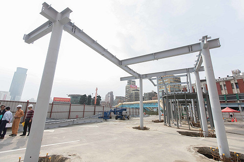 基隆客運臨時站動工  可望三月底完成