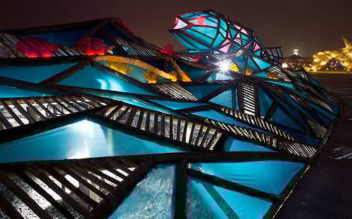 2018台灣燈會在嘉義   農創再生燈區環保又吸睛