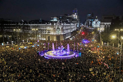 比男性薪水少13%  西班牙530萬女性罷工討公道