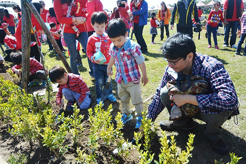 氧氣多一點 桃園植樹節種2000棵樹