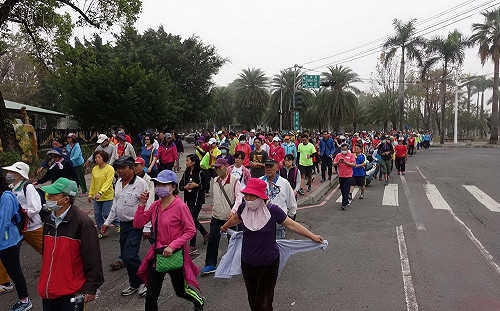 有動咖健康！屏東推健走上千市民響應