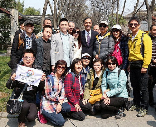 訪江蘇見到「老朋友」 朱立倫：兩岸城市交流應持續