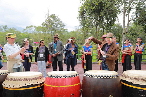 參訪花蓮  27國駐台使節樂意協助推廣觀光