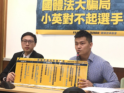 體改聯拿出證據 質疑排球協會作弊