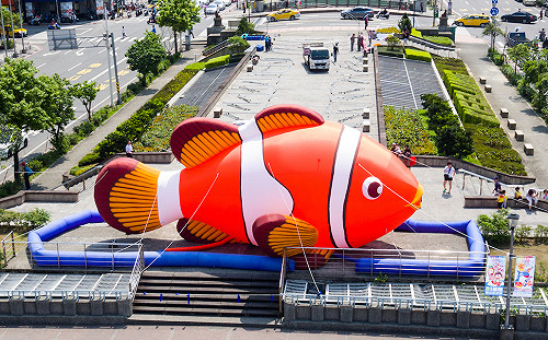 兒童節要到了！童話藝術裝置點綴基隆港