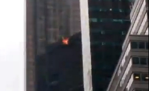 紐約川普大廈50樓失火 川普全家都不在豪宅內