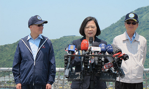 美核准潛艦行銷  蔡英文：潛艦國造已有正面發展