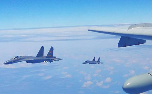 阿共仔軍機繞台騷擾！美國：反對改變台海現狀