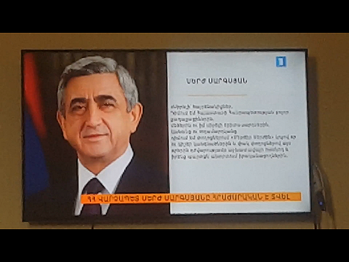 蒲亭才可以?!亞美尼亞總統卸任改當總理  民眾示威後辭職  