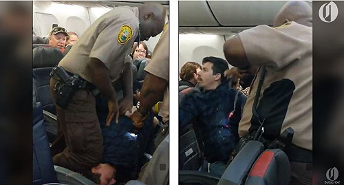 色男叫囂「電我啊」  惹惱美航警50秒狂電10次